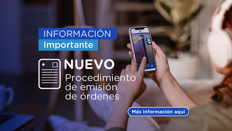 imagen de Nuevo procedimiento de emisión de órdenes