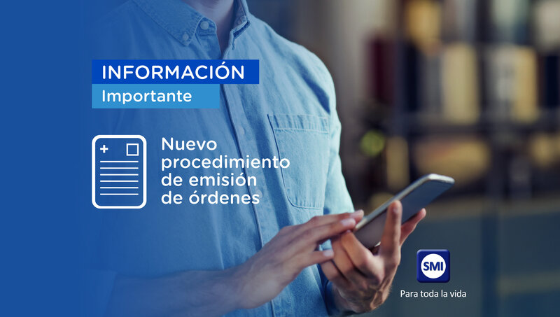 imagen de Nuevo procedimiento de emisión/pago de órdenes médicas
